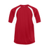 Badger Sport Hook Tee (414400-027404), Color 'Red/White'